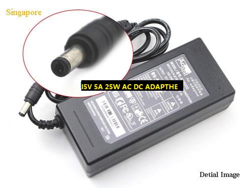 *Brand NEW* ACBEL AD8050 l5V 5A 25W AC DC ADAPTHE POWER Supply